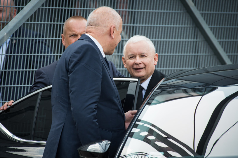 Jarosław Kaczyński / Jacek Domiński /Reporter