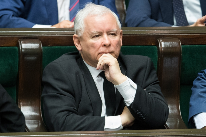 Jarosław Kaczyński /fot. Andrzej Iwanczuk /Reporter