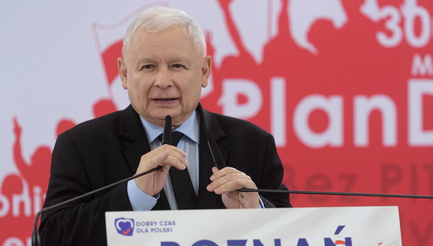 Jarosław Kaczyński /Jakub Kaczmarczyk /PAP