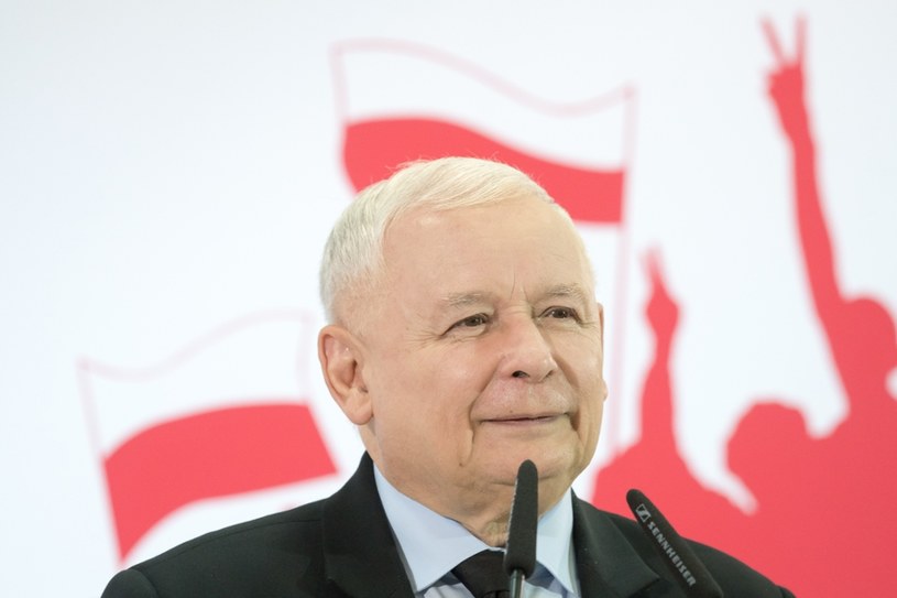 Jarosław Kaczyński /Wojciech Strozyk/ /Reporter