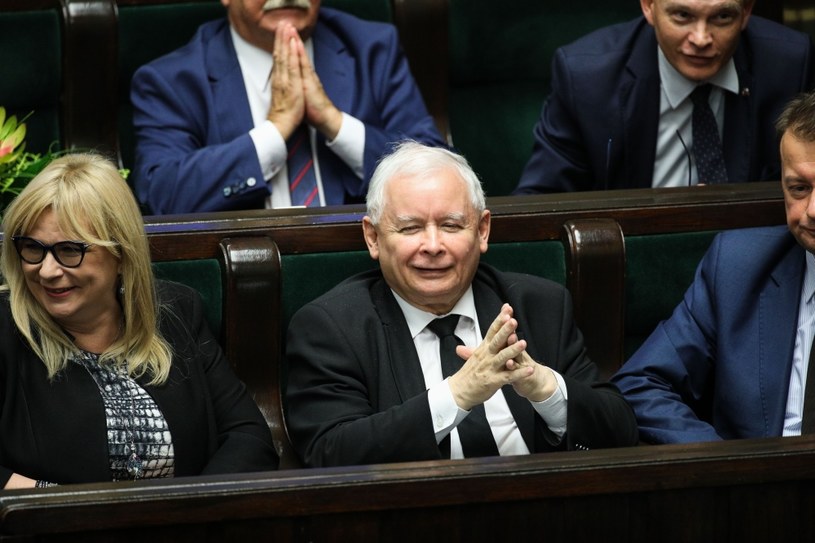 Jarosław Kaczyński /Andrzej Hulimka  /Agencja FORUM