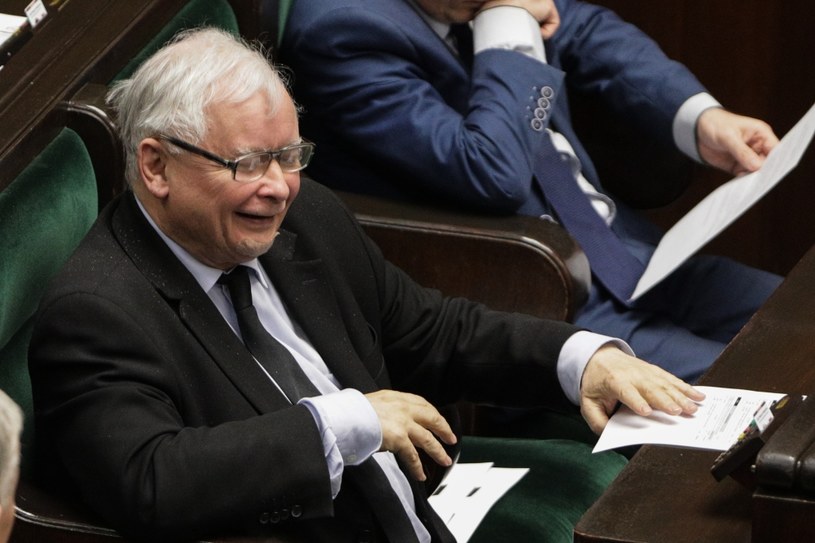 Jarosław Kaczyński /Andrzej Hulimka  /Fotonova