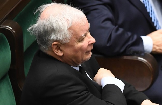 Jarosław Kaczyński / 	Radek Pietruszka   /PAP