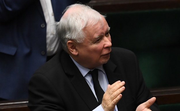 Jarosław Kaczyński / 	Radek Pietruszka   /PAP