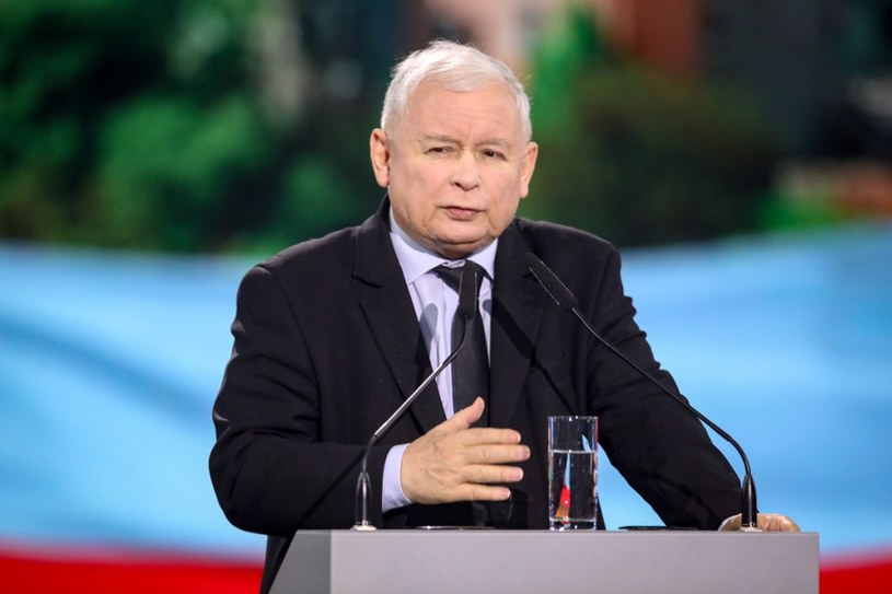 Jarosław Kaczyński /fot. Andrzej Iwanczuk /Reporter