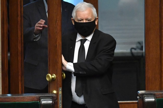 Jarosław Kaczyński / 	Radek Pietruszka   /PAP