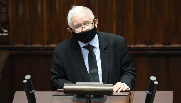 Jarosław Kaczyński /	Wojciech Olkuśnik /PAP