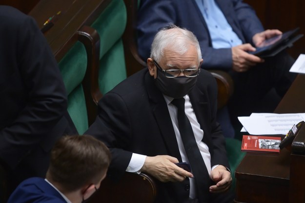 Jarosław Kaczyński / 	Marcin Obara  /PAP