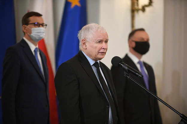 Jarosław Kaczyński / 	Marcin Obara  /PAP