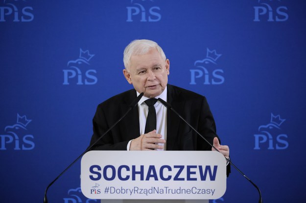 Jarosław Kaczyński / 	Leszek Szymański    /PAP