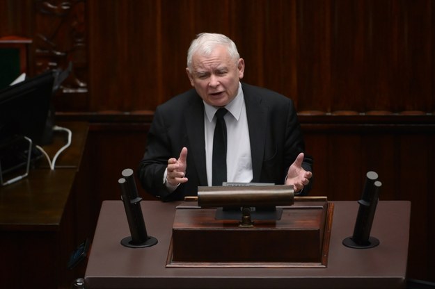 Jarosław Kaczyński / 	Marcin Obara  /PAP