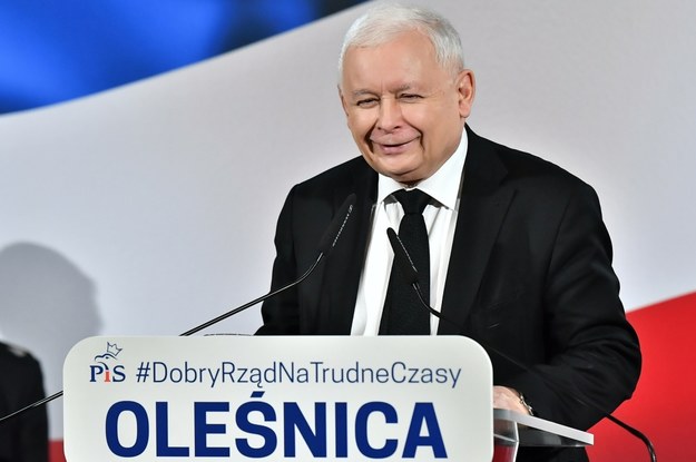 Jarosław Kaczyński / 	Maciej Kulczyński    /PAP/EPA