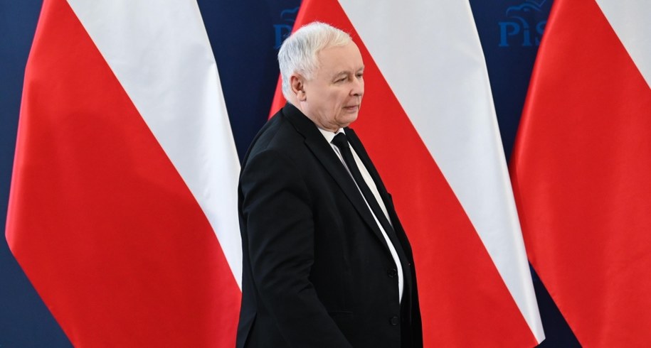 Jarosław Kaczyński /	Marcin Bielecki   /PAP