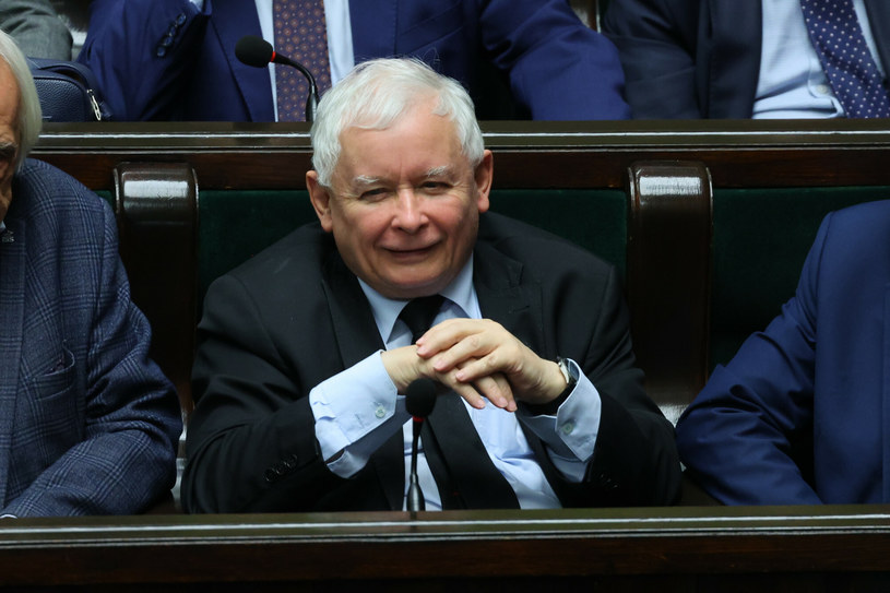 Jarosław Kaczyński /Jacek Dominski/REPORTER /Reporter
