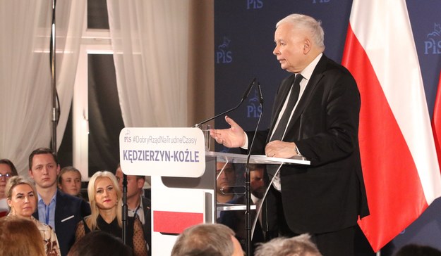 Jarosław Kaczyński /Krzysztof Świderski /PAP