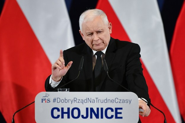 Jarosław Kaczyński / 	Adam Warżawa    /PAP