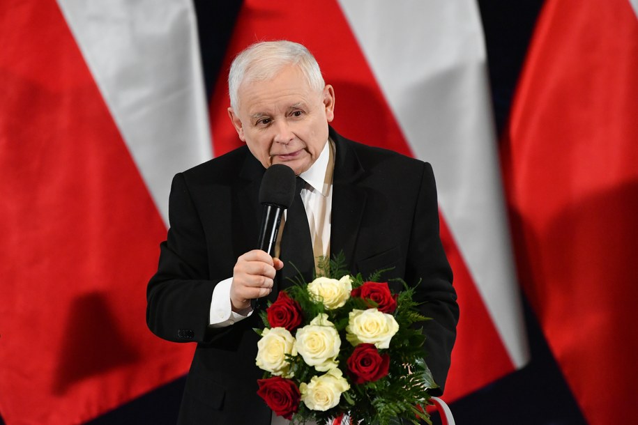 Jarosław Kaczyński / 	Adam Warżawa    /PAP