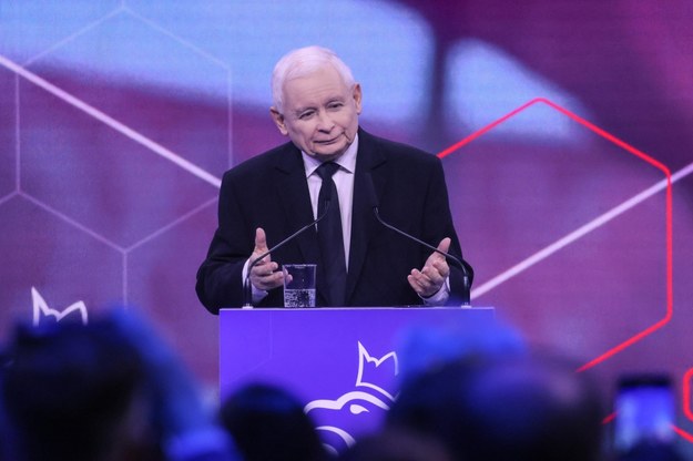 Jarosław Kaczyński / 	Leszek Szymański    /PAP