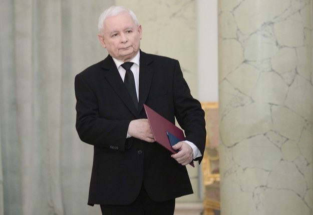 Jarosław Kaczyński / 	Marcin Obara  /PAP