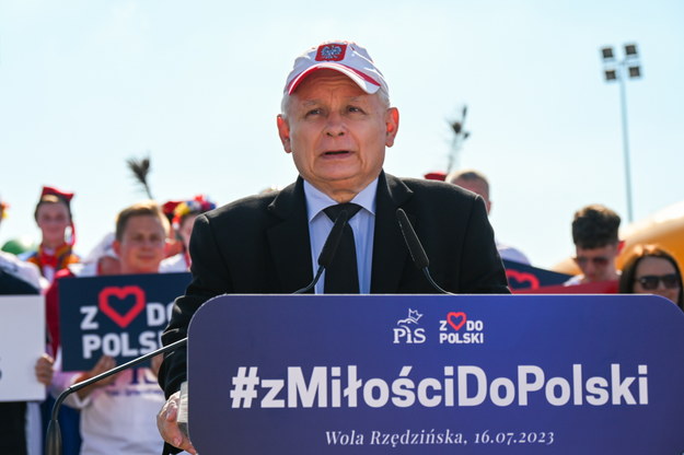 Jarosław Kaczyński /Paweł Topolski /PAP