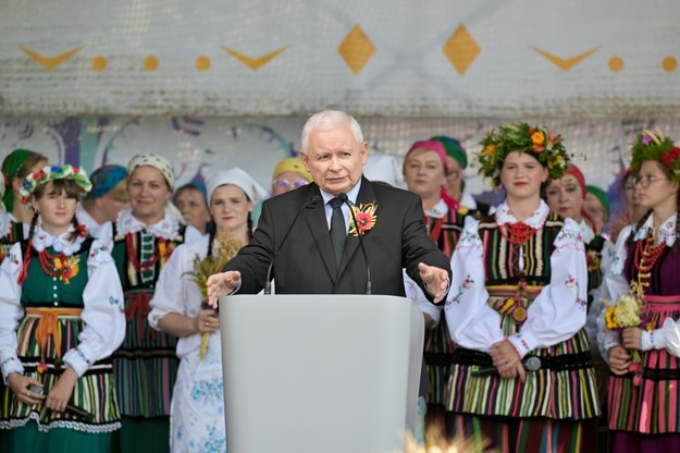 Jarosław Kaczyński /Grzegorz Michałowski /PAP