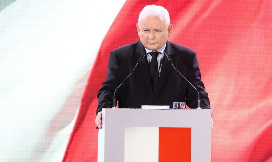 Jarosław Kaczyński /Łukasz Gagulski  /PAP