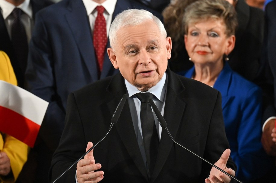 Jarosław Kaczyński / 	Adam Warżawa    /PAP