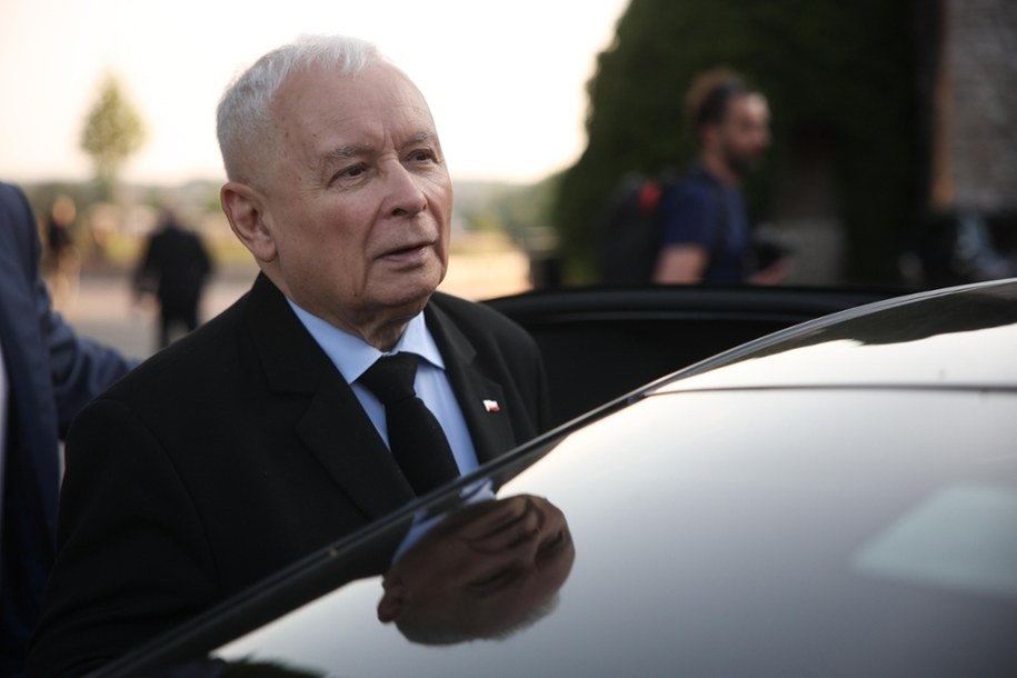 Jarosław Kaczyński /	Łukasz Gągulski /PAP