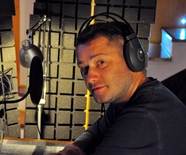 Jarosław Kuźniar jako radiowy spiker