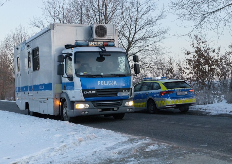 Jaroszowa Wola. Wykolejenie pociągu towarowego relacji Szczecin-Chełm. Policja i straż pożarna na miejscu /Mikołaj Poruszek /RMF FM