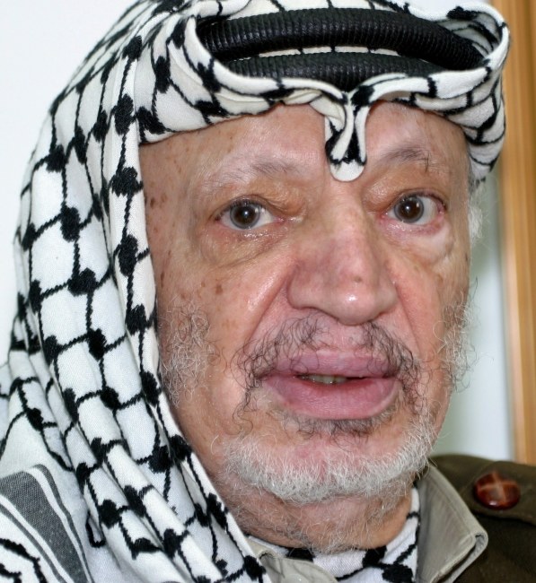 Jaser Arafat /ATEF SAFADI  /PAP/EPA