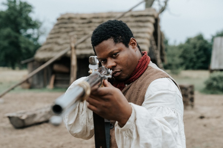 Jason Mitchell na planie "Kosa" /Łukasz Bąk /Materiały prasowe