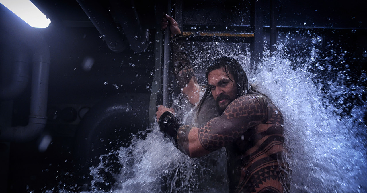 Jason Momoa w filmie "Aquaman" /Image Capital Pictures / Film Stills /Agencja FORUM