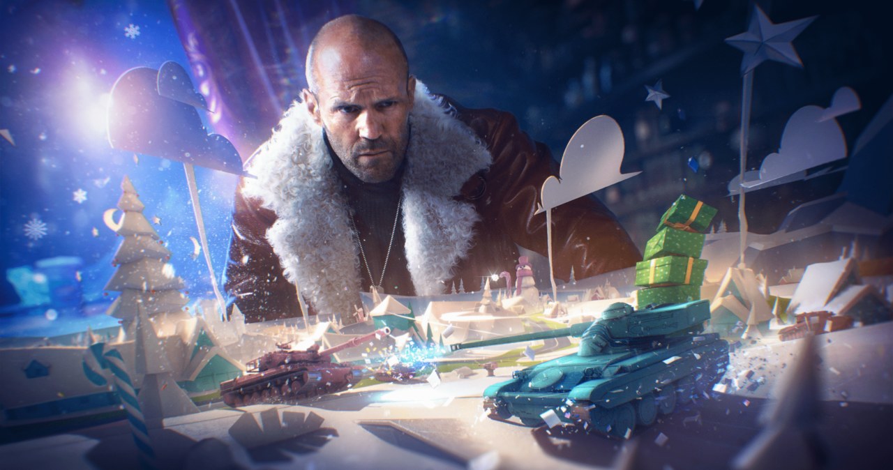 Jason Statham i World of Tanks /materiały prasowe