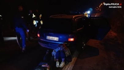 ​Jastrzębie-Zdrój: Spychał radiowozy, jechał całą szerokością drogi 