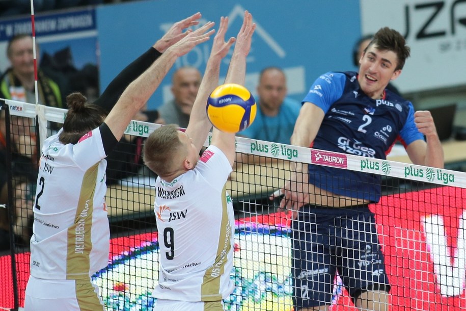 Jastrzębski Węgiel - Grupa Azoty ZAKSA Kędzierzyn-Koźle /Zbigniew Meissner /PAP