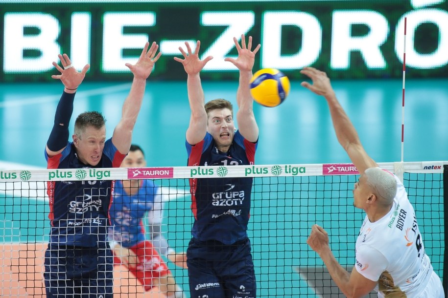 Jastrzębski Węgiel - Grupa Azoty ZAKSA Kędzierzyn-Koźle /Zbigniew Meissner /PAP