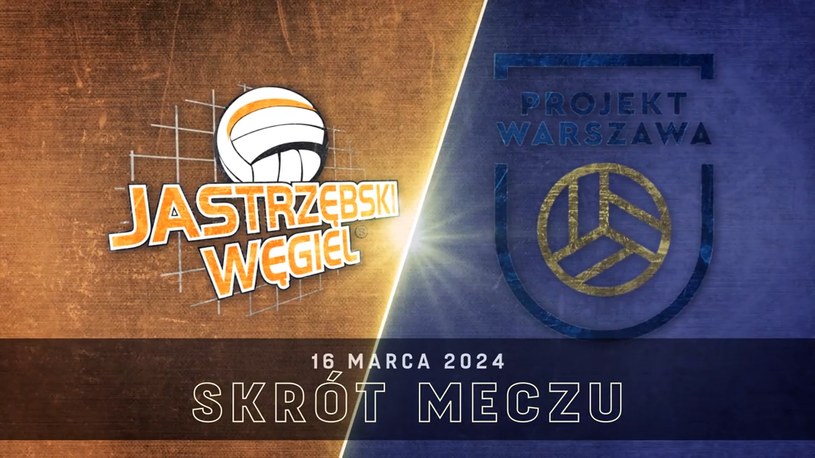 Jastrzębski Węgiel - Projekt Warszawa. Skrót meczu. WIDEO