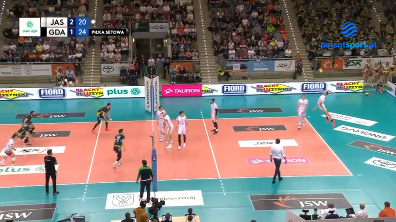 Jastrzębski Węgiel – Trefl Gdańsk. Skrót meczu. WIDEO (Polsat Sport)