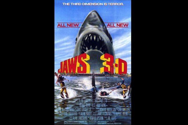 "Jaws 3D" - film średni, ale wpisał się w historię kina 3D /gizmodo.pl