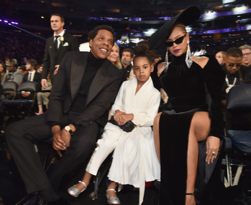 Jay-Z, Beyonce i Blue Ivy /Kevin Mazur /Getty Images