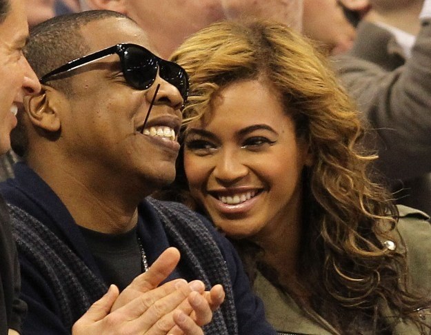Jay-Z i Beyonce: "Słyszałeś, że znów zostaniesz ojcem?" fot. Ronald Martinez /Getty Images/Flash Press Media