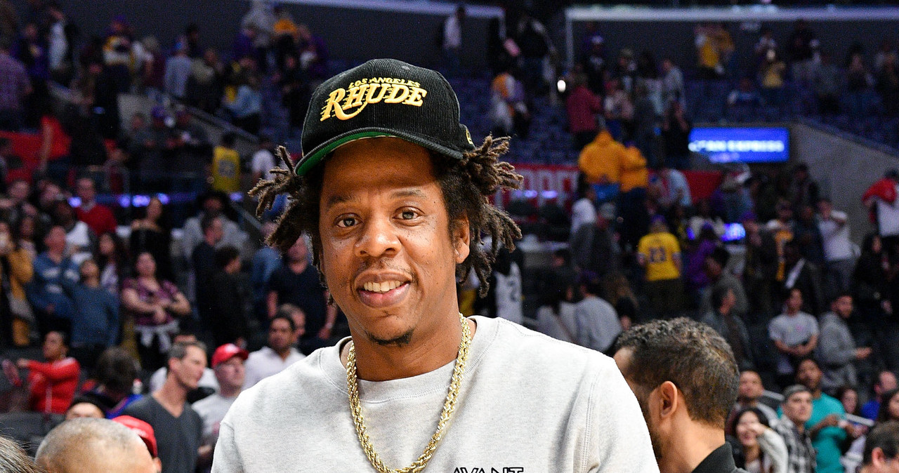 Jay-Z z córką Blue Ivy /Allen Berezovsky /Getty Images