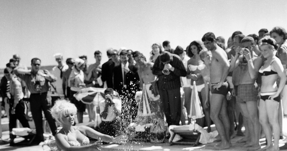 Jayne Mansfield w Cannes /East News