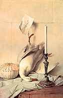Jean Baptiste Oudry, Biała kaczka, 1753 /Encyklopedia Internautica