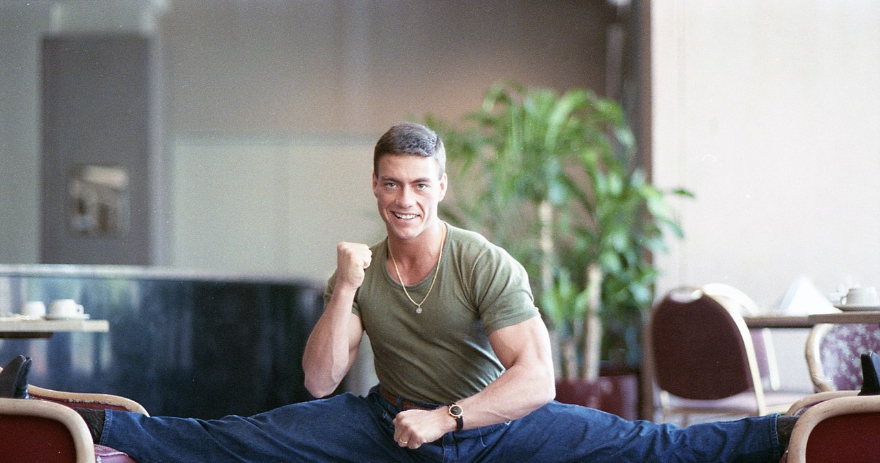 Jean-Claude Van Damme w 1988 roku /	Houston Chronicle/Hearst Newspapers via Getty Images / Contributor /Getty Images