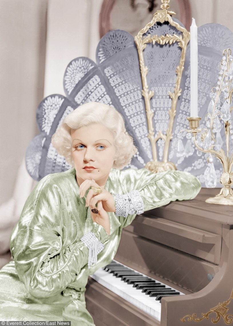 Jean Harlow jako "Wybuchowa blondynka' /Everett Collection /East News