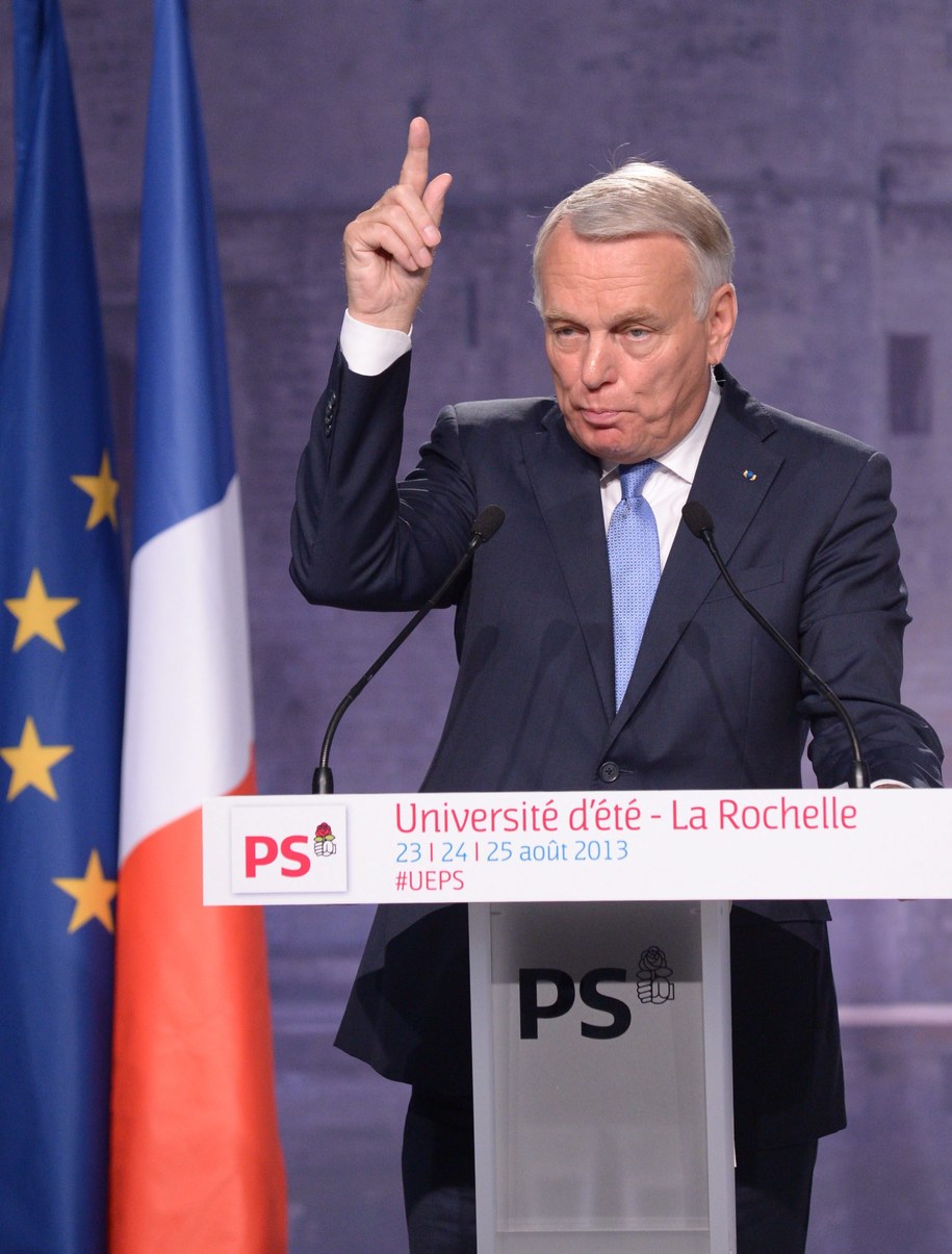 Jean-Marc Ayrault /CAROLINE BLUMBERG /PAP/EPA