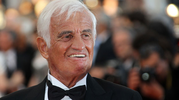 Jean-Paul Belmondo na tegorocznym festiwalu filmowym w Cannes /AFP