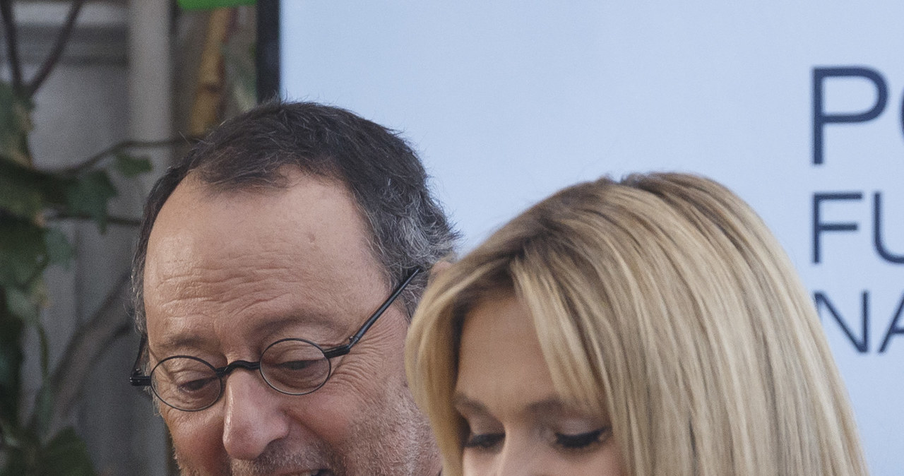 Jean Reno i Ewa Wachowicz w Krakowie, Fot. Tomasz Jagodzinski / ArtService / FORUM /Agencja FORUM